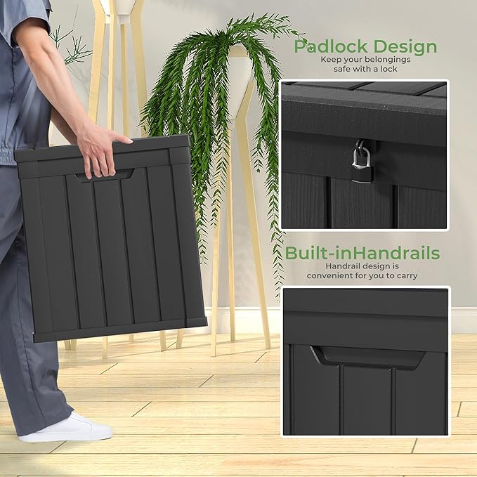 ROJIK Outdoor Storage Housing Deck Box - Image 5