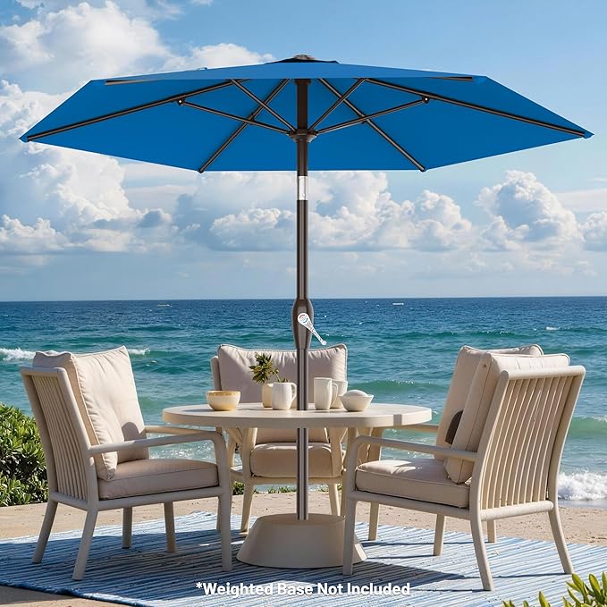 AreShark 7.5FT Patio Umbrella Table Market Umbrella - Image 4