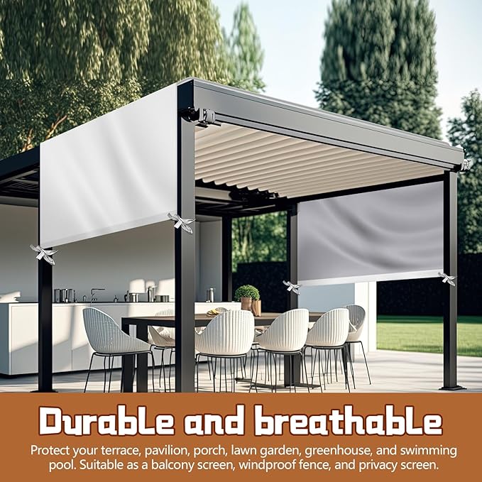 Universal Pergola Replacement Canopy Outdoor Canopy Shade Cover Waterproof - Image 6