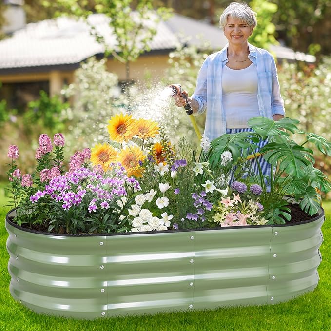 Galvanized Raised Garden Bed - Image 6
