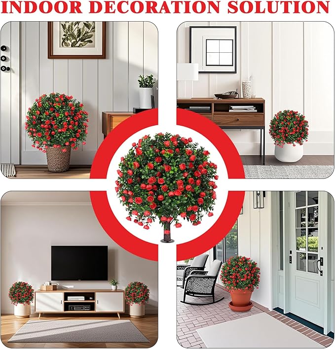 Artificial Boxwood Topiary Tree - Image 7