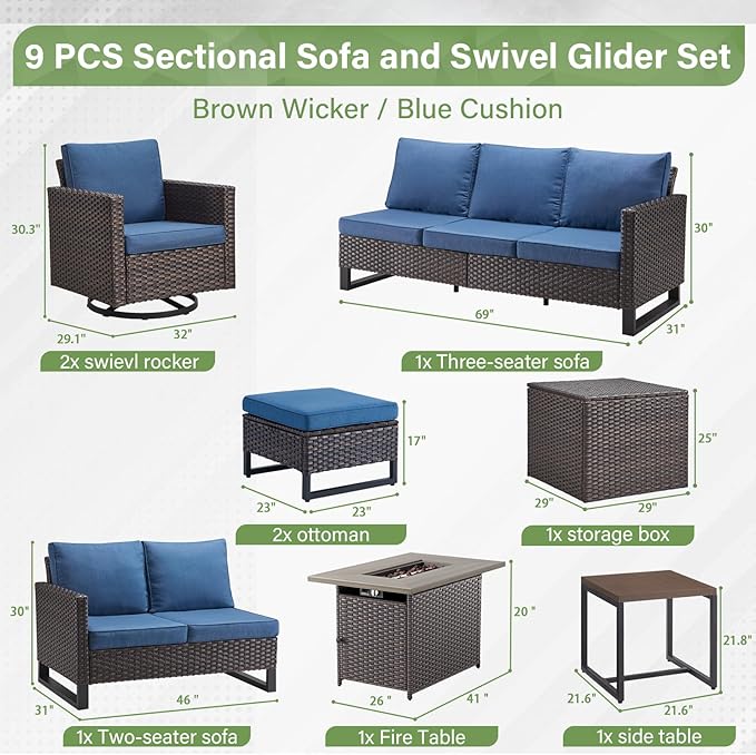 Belord Outdoor Sectional Sofa - Image 2