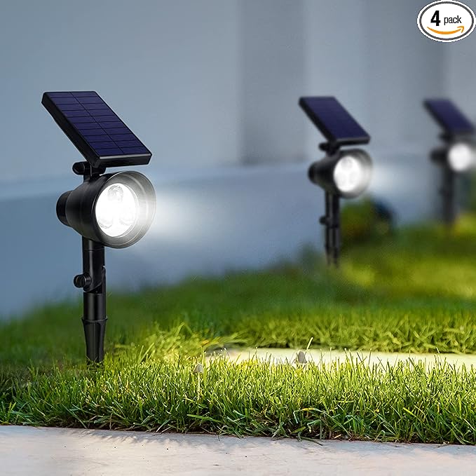 InnoGear Solar Lights for Outside, Outdoor Landscape Spotlight Waterproof by InnoGear
