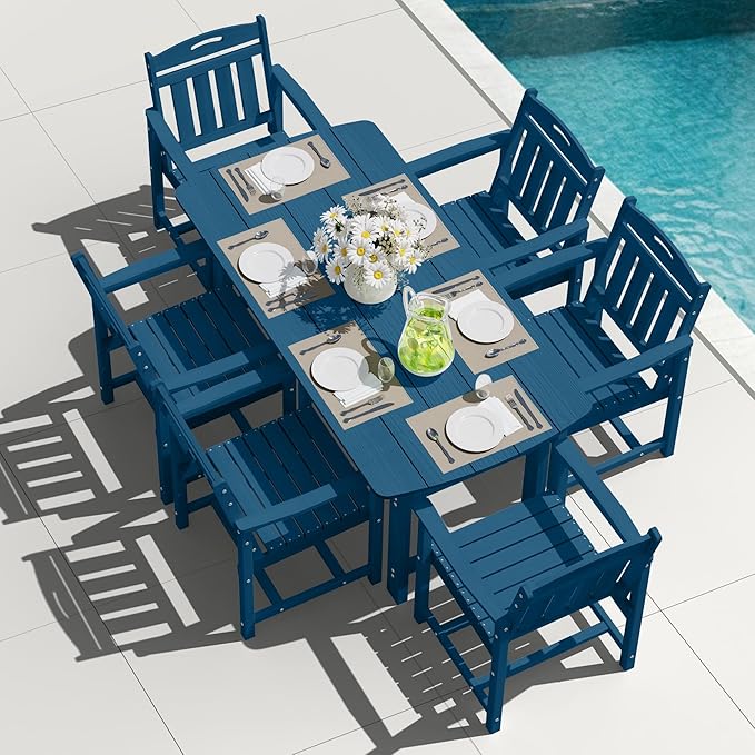 HDPE Outdoor Patio Dining Set by Suunyn