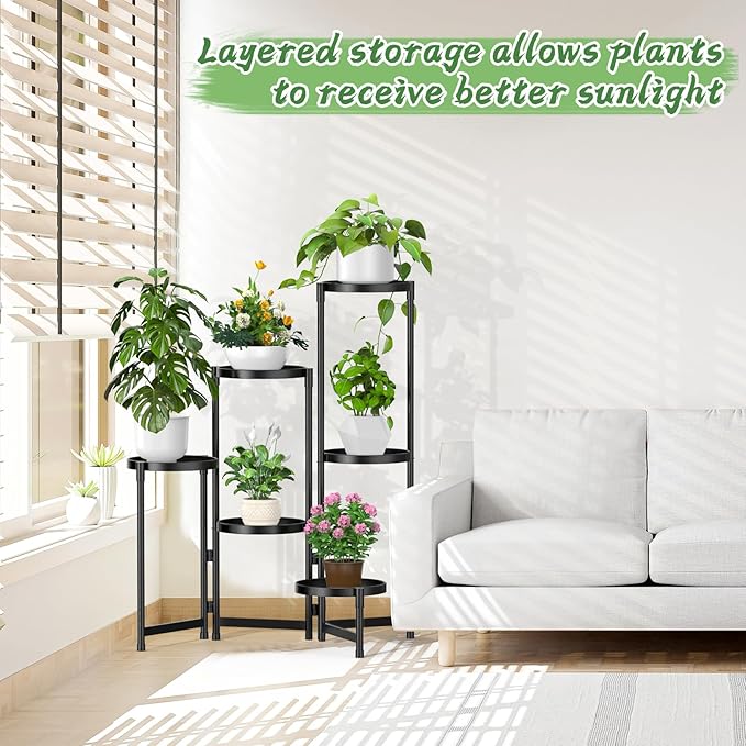 MOKANI Metal Plant Stand Indoor Outdoor - Image 6
