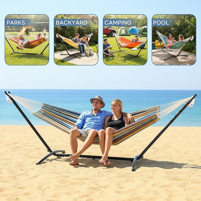 DUMOS Hammock Stand Only, Heavy Duty Hammock Stands - Image 6