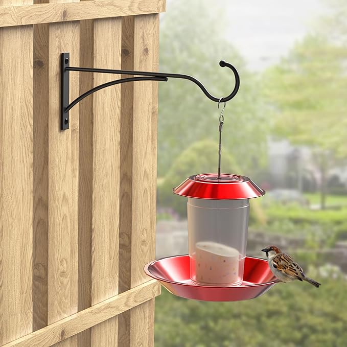 11 Inch Heavy Duty Plant Hangers Outdoor, Metal Plant Brackets - Image 3