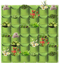 Hanging Planting Grow Bags, 36 Pockets Hanging Vertical Wall Planter Wall by LITLANDSTAR