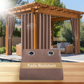 NICETOWN Fade Resistant Outdoor Curtains by NICETOWN
