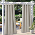 NICETOWN 2 Panels Natural Outdoor Curtains by NICETOWN