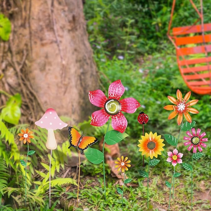 hogardeck Garden Decor for Outside, Yard Art Garden Decorations for Outdoor - Image 2