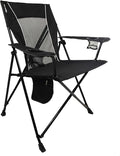 Kijaro Foldable Camping Chair, Vik Black by Kijaro