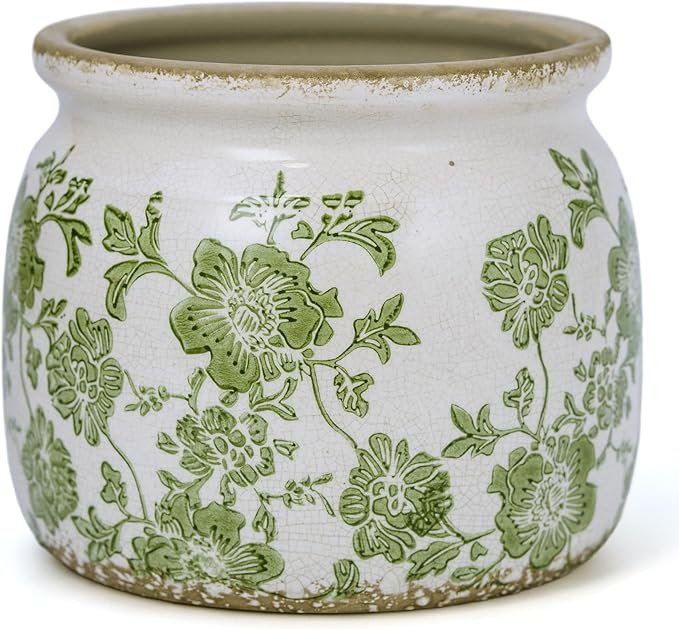 Flower Pot, Vintage Ceramic Pot by Dosayes