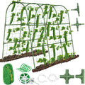 Cucumber Trellis for Raised Bed, Garden Arch Trellis for Climbing Plants Outdoor by tetutor