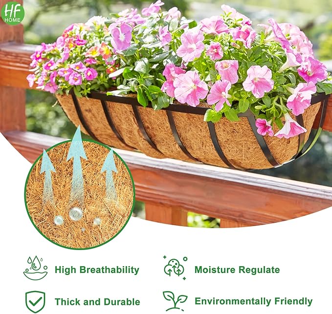 HFHOME 2PCS 36 Inch Coco Liners - Image 3