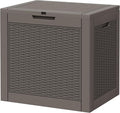 Outdoor Storage Box, Resin Deck Boxes Indoor and outdoor, Waterproof Storage by NBYSGO