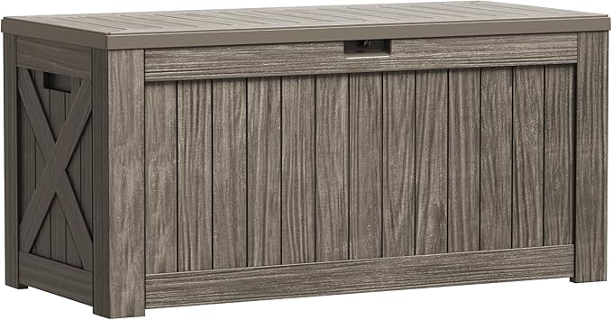 Greesum Outdoor Storage Box 120 Gallon Storage Bin by BuynowfromGreesum