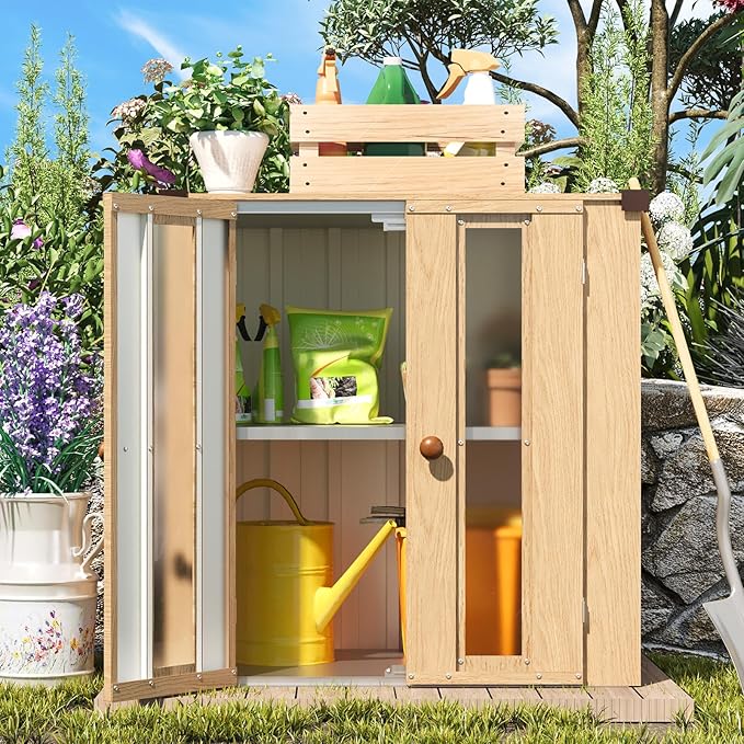 AECOJOY Outdoor Storage Cabinet Waterproof - Image 2