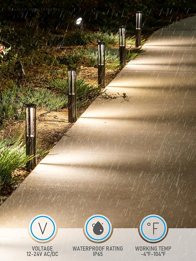 LEONLITE Low Voltage Path Lights, 3W LED Landscape Pathway Lights, Outdoor - Image 4