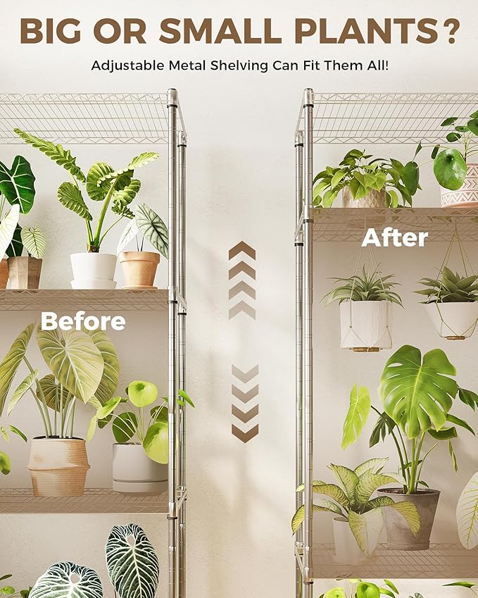 Large Plant Shelf Indoor Plant Stand Outdoor 4 Tier - Image 3