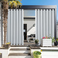 NICETOWN Outdoor Curtains for Patio Extra Wide 100 in, Waterproof & Windproof by NICETOWN