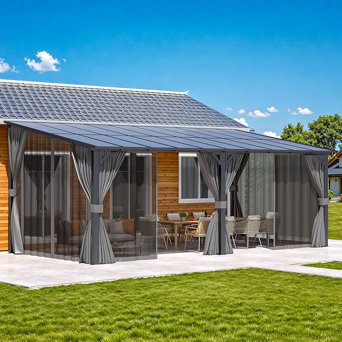 AECOJOY 20' x 10' Outdoo Gazebo - Image 3