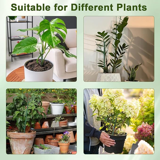 5 Pack Stackable Plant Support Stakes, Climbing Plant Support Structures - Image 7
