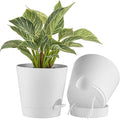 FaithLand 2-Pack 8 Inch Planter Pots by FaithLand
