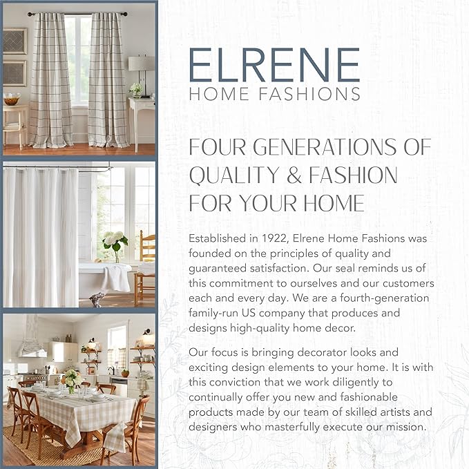 Elrene Home Fashions Matine Weatherproof Tab-Top Indoor/Outdoor Solid Color - Image 8