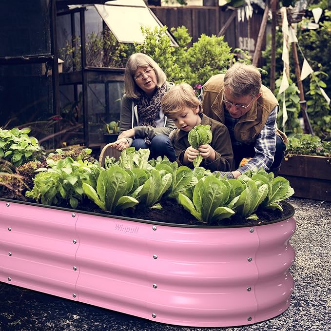 Raised Garden Bed Kit, Large Metal Raised Beds - Image 5