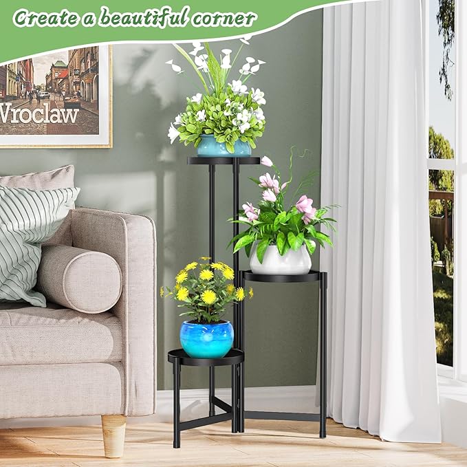 MOKANI Metal Plant Stand Indoor Outdoor - Image 8