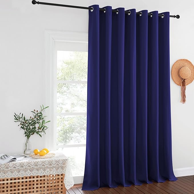 NICETOWN Navy Blue Blackout Curtains - Image 8