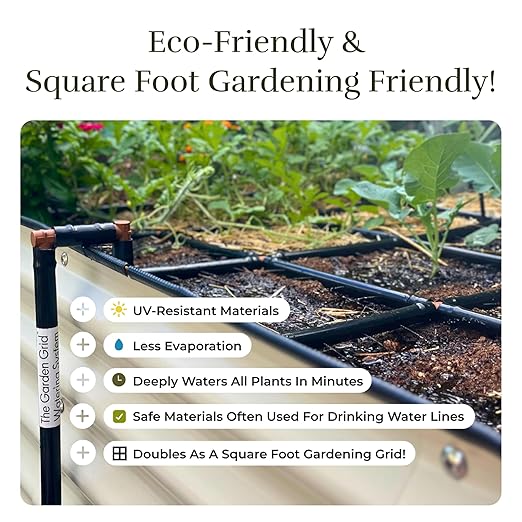 Garden Grid Watering System | Raised Garden Bed Drip Irrigation System – But - Image 6