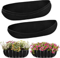 3PCS 30 Inch Planter Basket Liners Fabric Window Box Liners Felt Trough Planter by Emsiok