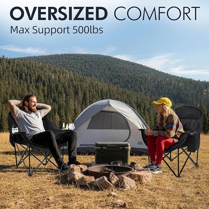 Oversized Camping Chair for Adults - Image 2