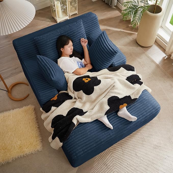 50 Inches Chaise Lounge Indoor, Oversized Chaise Lounge Chair by ivoros