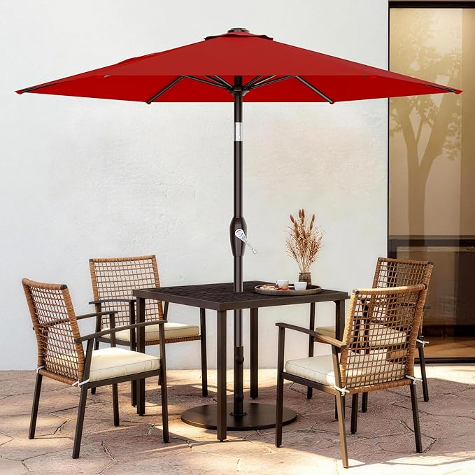 AreShark 7.5FT Patio Umbrella Table Market Umbrella - Image 2