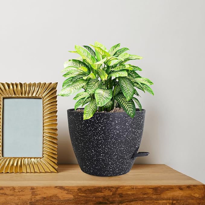 10 inch Self Watering Pots, Plant Pots - Image 7