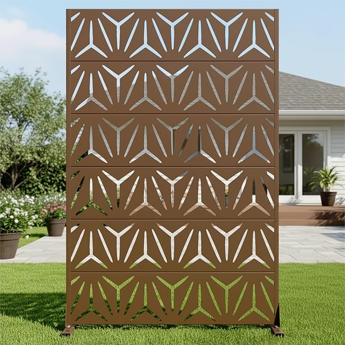Casaphoria Metal Privacy Screen Outdoor by Casaphoria