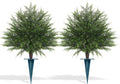 Artificial Cypress Topiary Bushes by FEELTHENEWWORLD