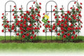 2 Pack Trellis for Climbing Plants Outdoor, 47.2" H Garden Trellis, Rustproof by MQHUAYU