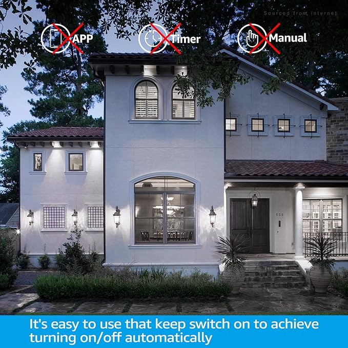 TORCHSTAR Dusk to Dawn Light Bulbs Outdoor, Sensor A19 LED Light Bulb, Auto - Image 7