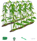 iGreely Cucumber Trellis for Raised Bed, U-Shape Garden Arch Metal Support for by iGreely