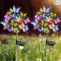 Solar Garden Lights Outdoor Waterproof Decorative Solar Lights Outdoor 2 Pack by Adecorty