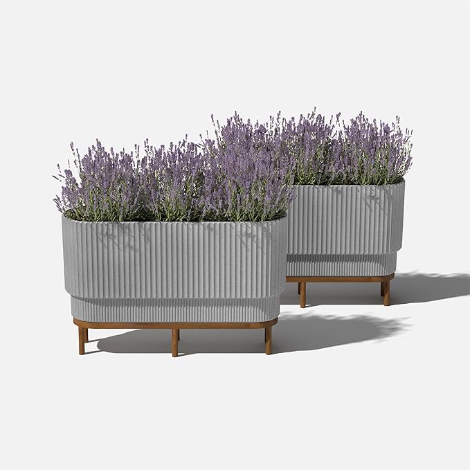Veradek Demi Series Raised Long Planter - Image 8