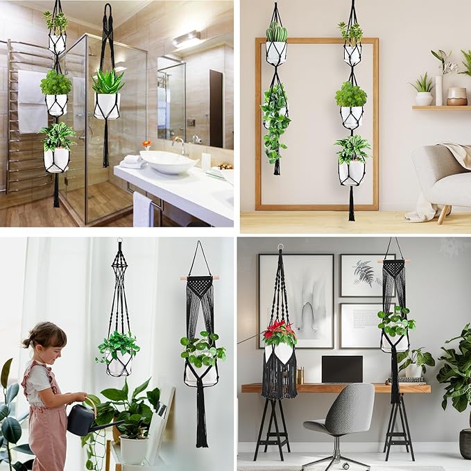 Macrame Plant Hangers - Image 4