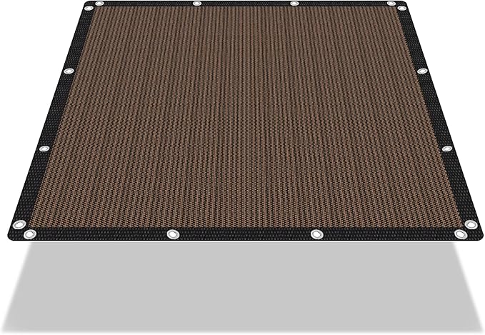 90% Shade Cloth Sun Shade Fabric Privacy Screen Shade Cover by eMERIT