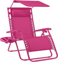 Best Choice Products Folding Zero Gravity Outdoor Recliner Patio Lounge Chair by BestChoiceProducts
