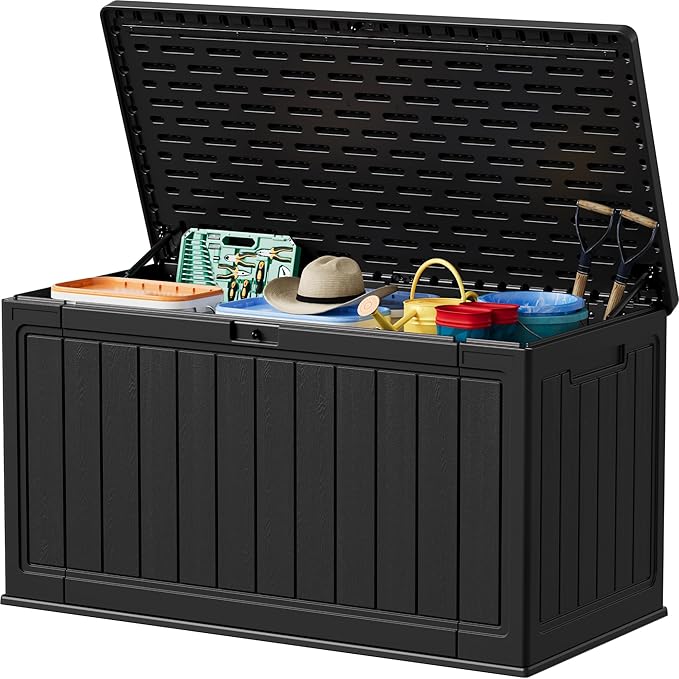 Devoko 160 Gallon Double-Wall Deck Box by DEVOKO