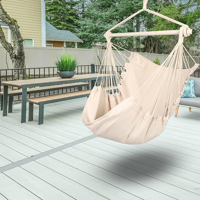 Highwild Hammock Chair Hanging Rope Swing - Image 2